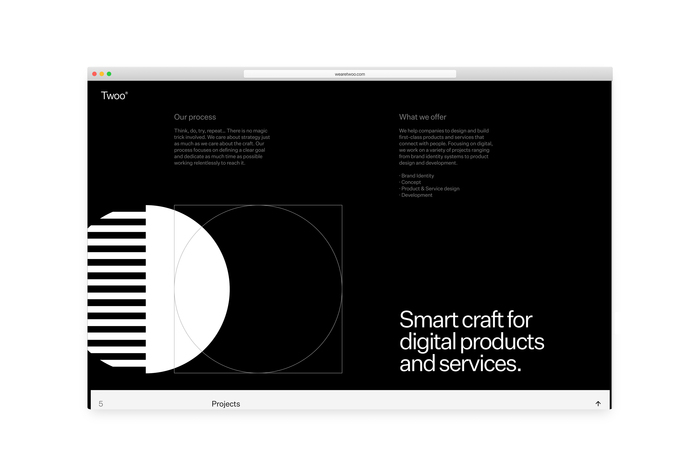 Twoo® portfolio website 4