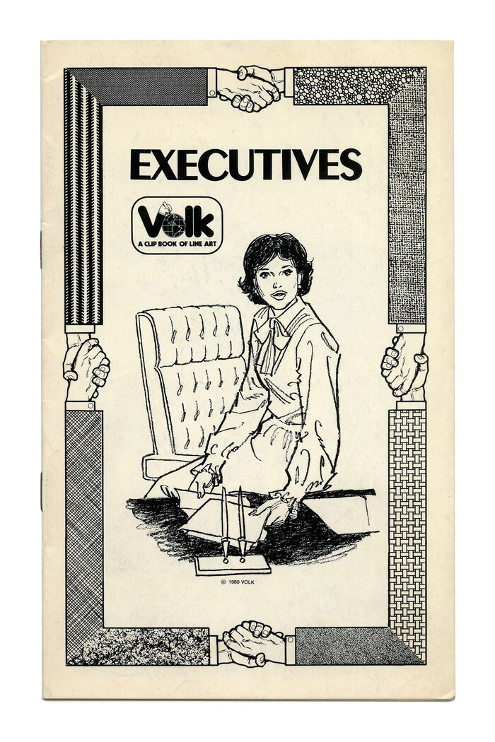 “Executives” (No. 754) ft.  and a border full of handshakes.