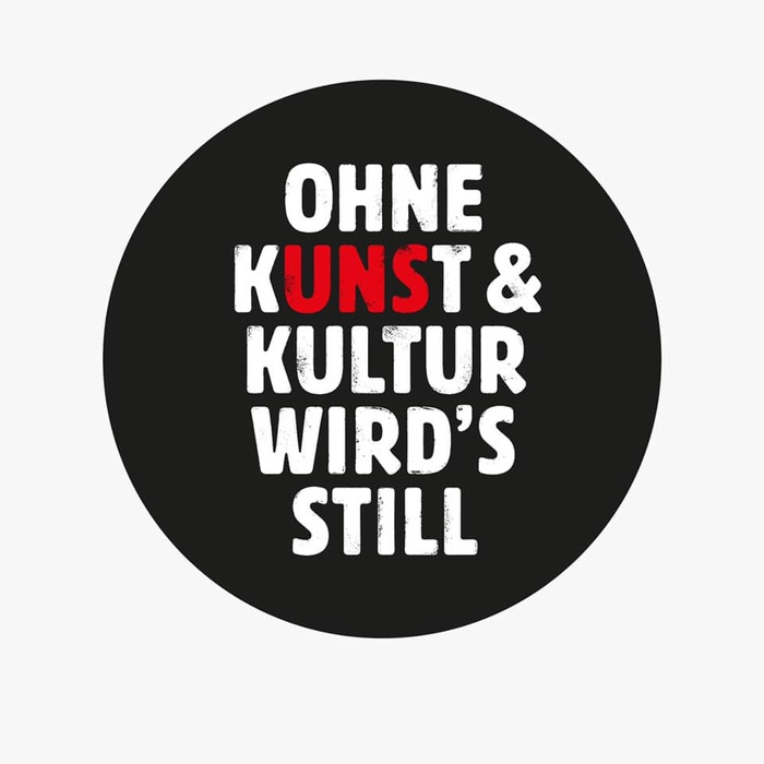 “Ohne Kunst &amp; Kultur wird’s still” viral campaign 1