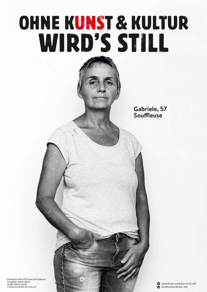 “Ohne Kunst &amp; Kultur wird’s still” viral campaign 4
