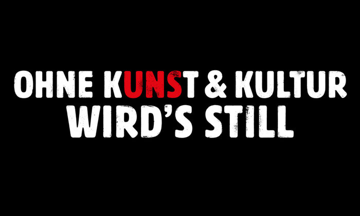 “Ohne Kunst &amp; Kultur wird’s still” viral campaign 8