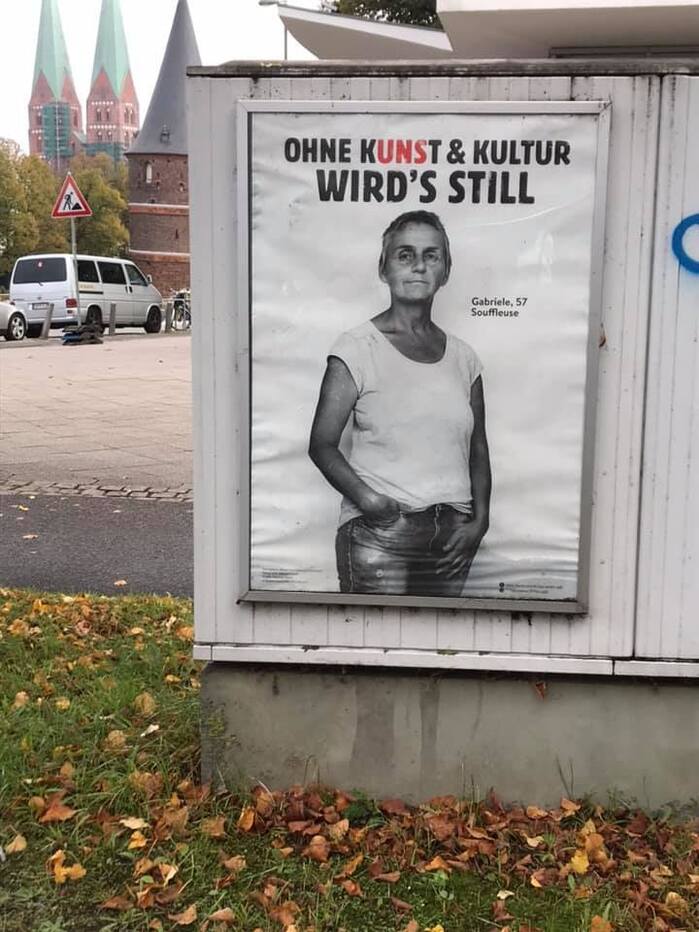 “Ohne Kunst &amp; Kultur wird’s still” viral campaign 9