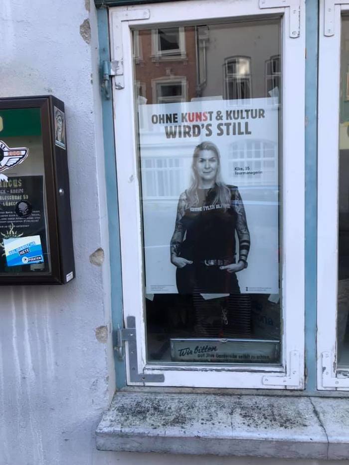 “Ohne Kunst &amp; Kultur wird’s still” viral campaign 12