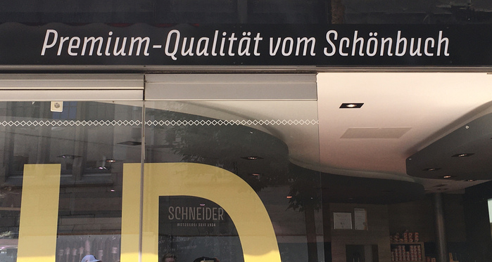 Avory Italic on the fascia.