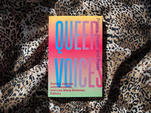 <cite>Queer Voices – <span>Poetry, Prose, and Pride</span></cite>