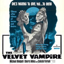 <cite>The Velvet Vampire</cite> (1971) and <cite>Scream of the Demon Lover</cite> (1970) movie posters and press book