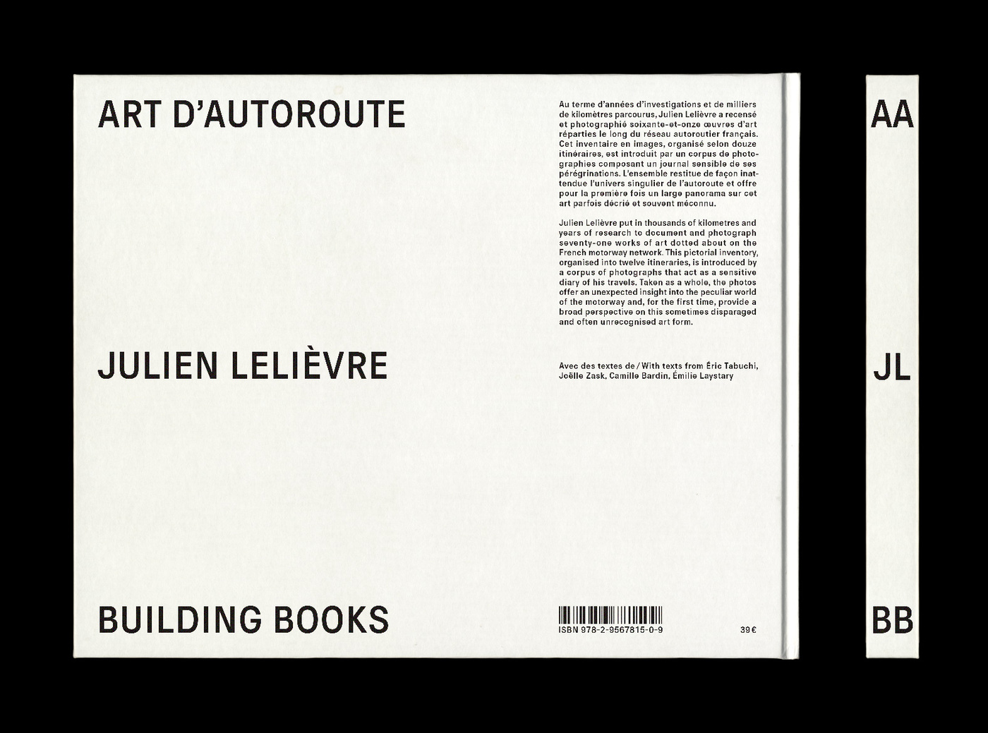 Art d’autoroute by Julien Lelièvre (Building Books) - Fonts In Use