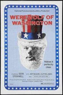 <cite>The Werewolf of Washington</cite> movie poster