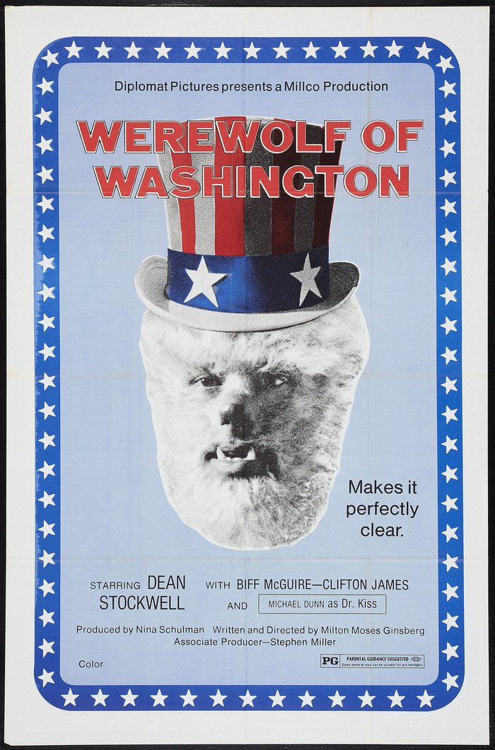 The Werewolf of Washington movie poster