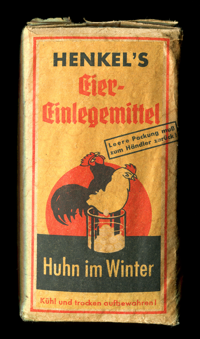 Henkel’s Eiereinlegemittel packaging