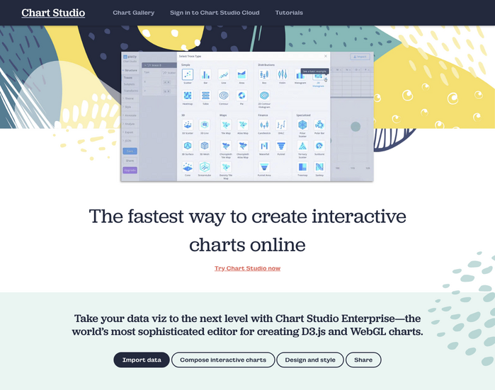 Plotly website 6