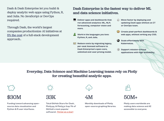 Plotly website 2