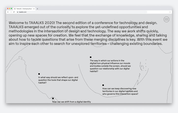 TAAALKS 2020 website 3