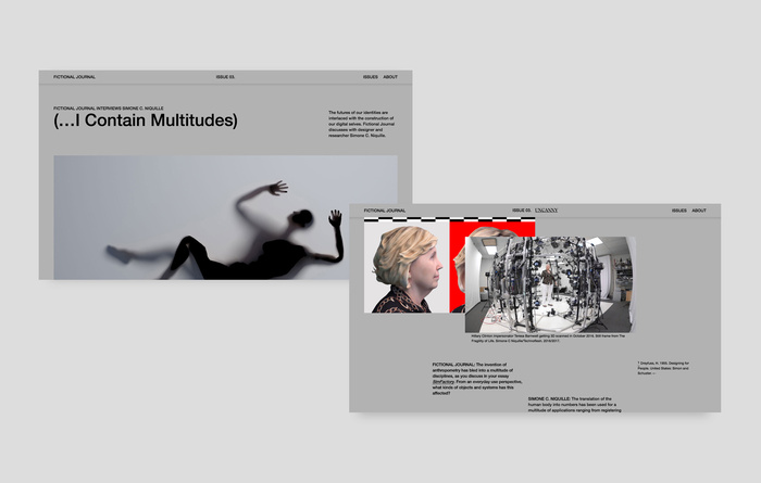 Fictional Journal website 1
