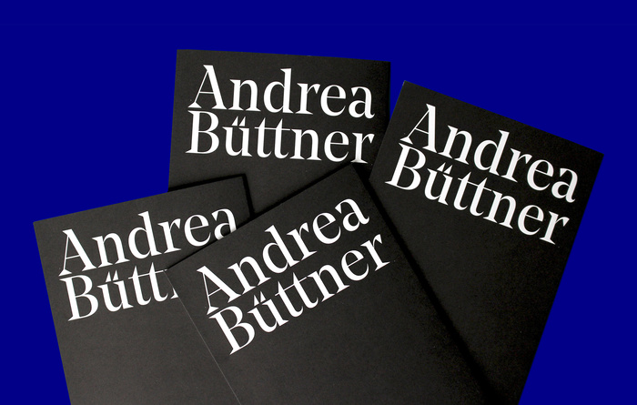 Andrea Büttner exhibition catalogue 1