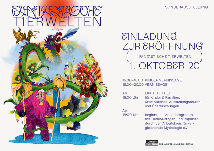 Digital invitation flyer.