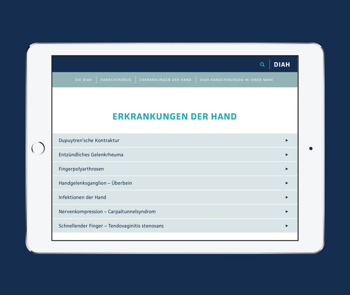 DIAH website 5