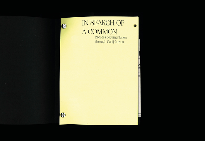 In Search of a Common booklet 2