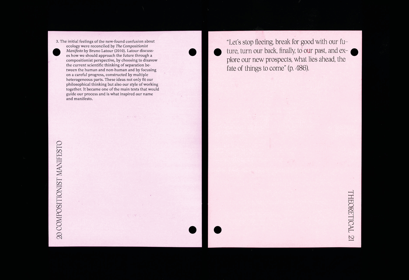 In Search of a Common booklet