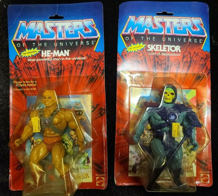 Masters of the Universe action figure packaging 1