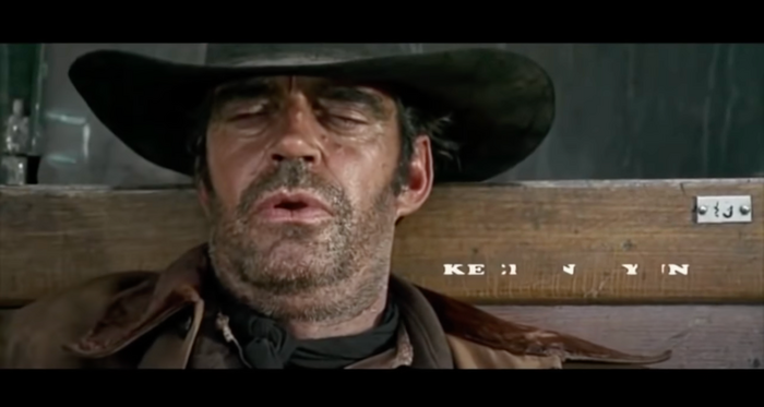 Once upon a Time in the West opening credits 4