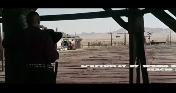 Once upon a Time in the West opening credits 6