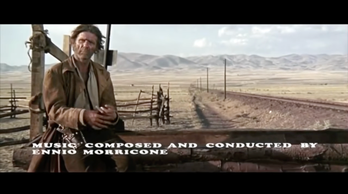 Once upon a Time in the West opening credits 8