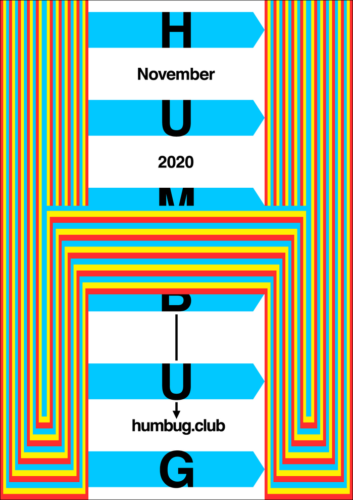 Humbug November 2020 program poster series 4