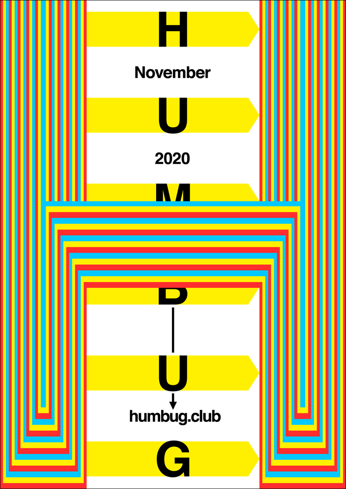 Humbug November 2020 program poster series 2