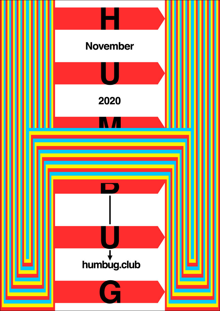 Humbug November 2020 program poster series 6