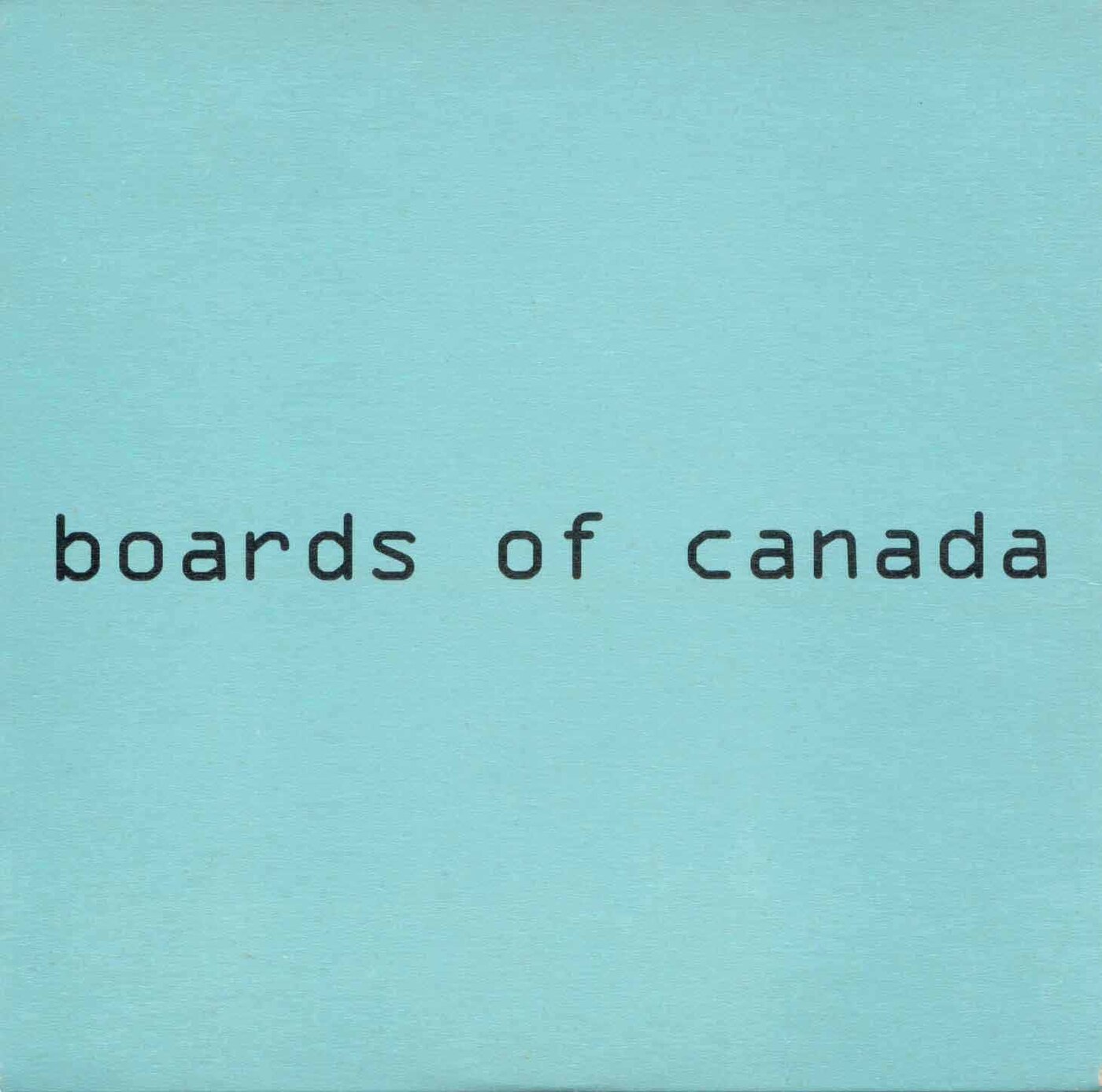 Boards of Canada Hi Scores album art Fonts In Use