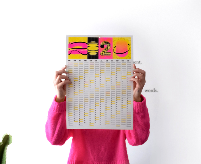 Calendar 2020 (Risograph print) 5