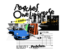 “Start Your Engines: Peaches is Reigniting Car Culture” illustration