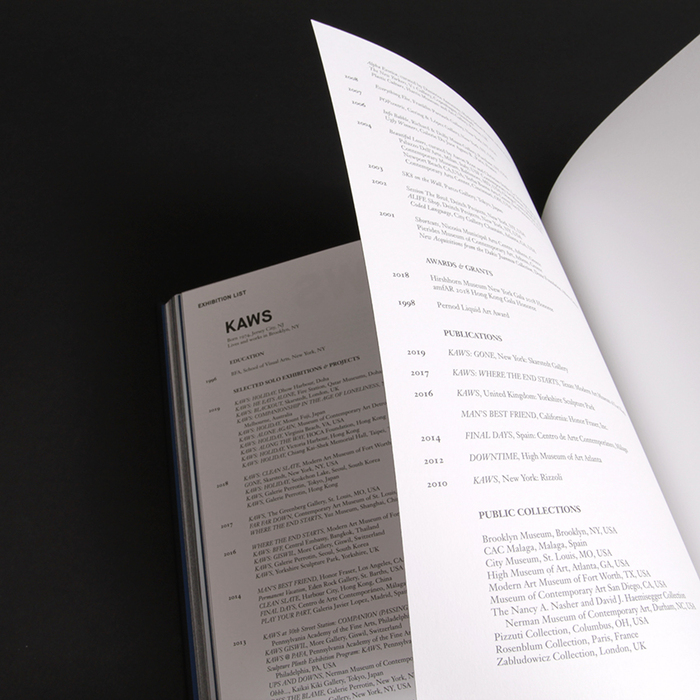 KAWS: Blackout exhibition catalogue 5