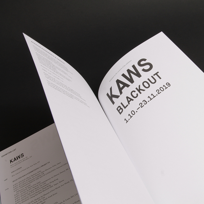 KAWS: Blackout exhibition catalogue 6