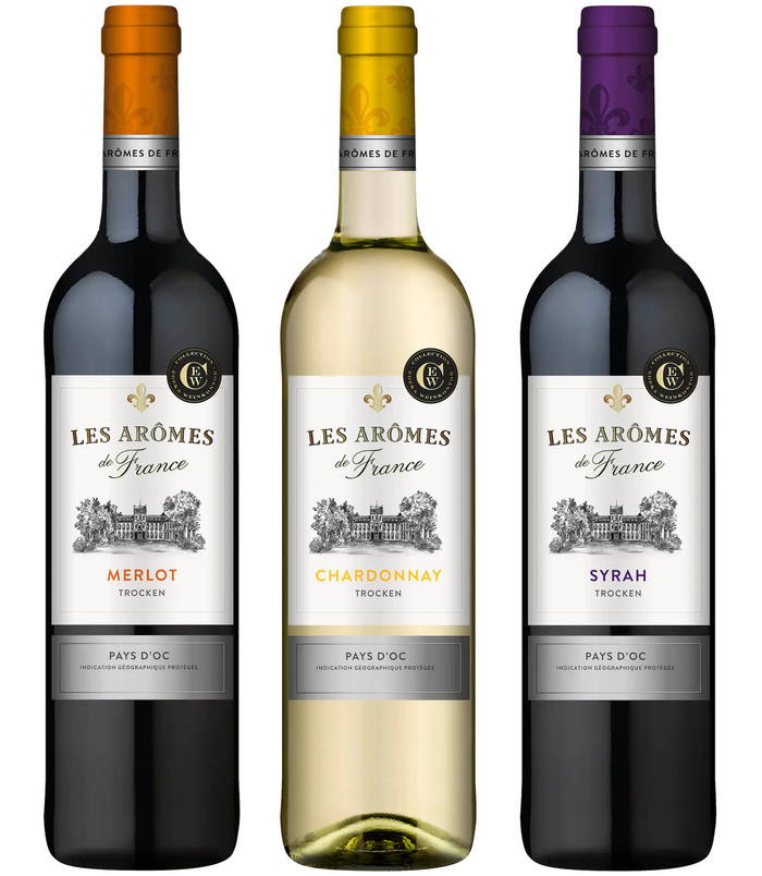 Les Arômes de France wines by Edeka 3