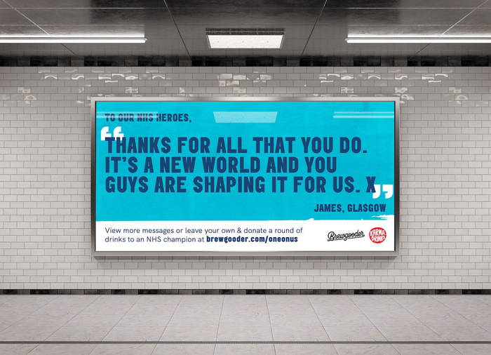 Brewgooder — One on Us campaign 2