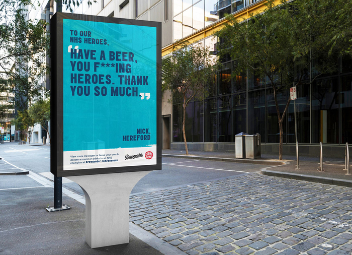 Brewgooder — One on Us campaign 1