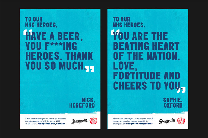 Brewgooder — One on Us campaign 5