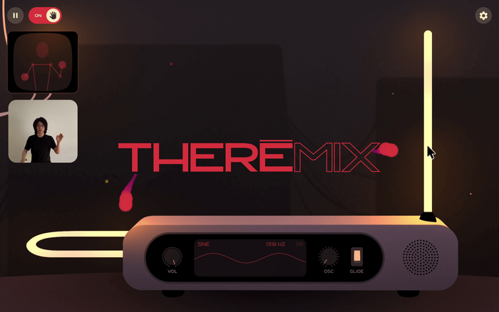 Theremix virtual theremin app 2