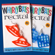 Whirlybats x Recital earrings