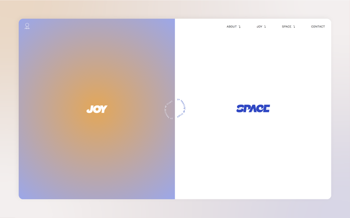 Joy Space website 2