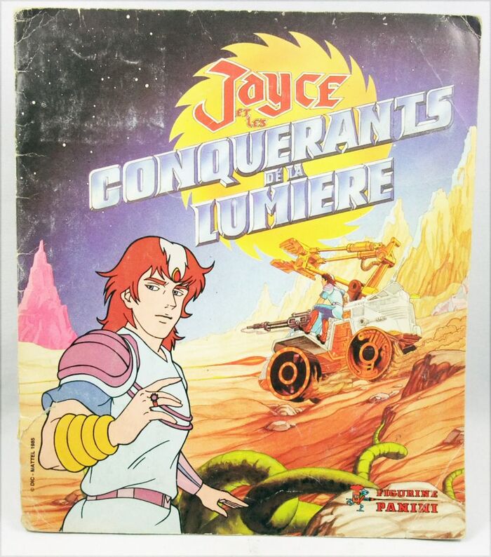 French Panini stickers collector book, 1985. This version of the logo is further removed from Serpentine. Most letterforms bear little resemblance with the VGC typeface.
