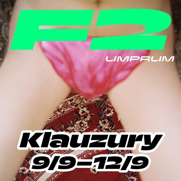 F2 Klauzury / Prag exhibition posters by Atelier F2 UMPRUM 2