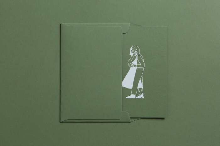 Gabrielle &amp; Pierce wedding invitation 2