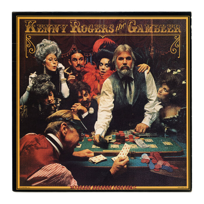 Kenny Rogers – The Gambler album art 1