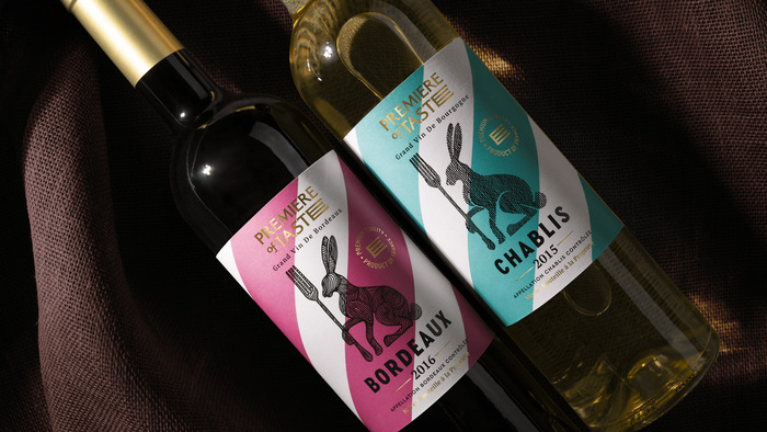 For the wine labels, Cera Condensed is paired with .