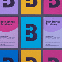 Bath Strings Academy identity