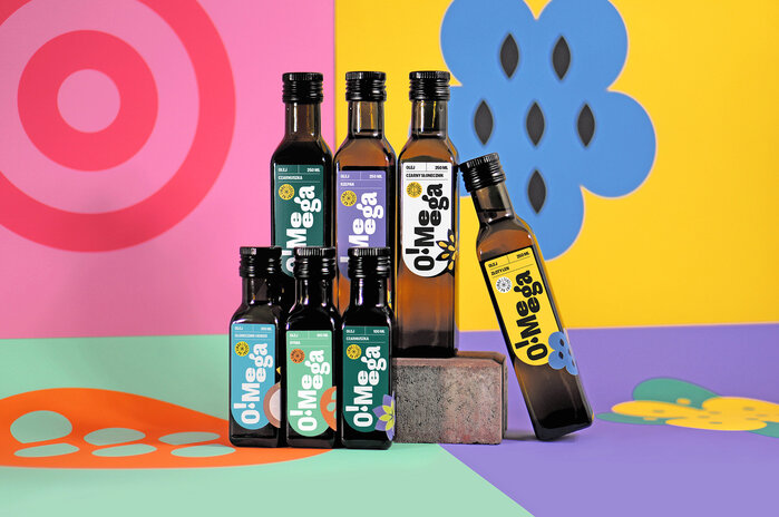 O!Meega brand identity 1