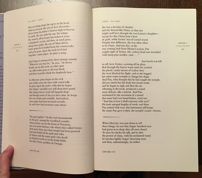 The Metamorphoses of Ovid translated by Allen Mandelbaum 3